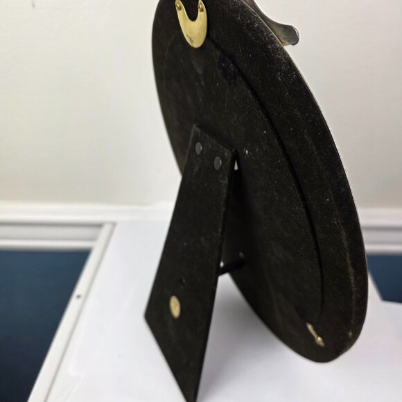 Picture This Silver Plated Brass Photo Frame Lacquer Coated Blue Silver NWT - Picture 3 of 5